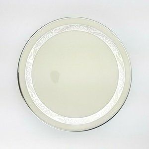 Flintridge China Bridal Wreath Platinum Trim Bread & Butter Plates Set Of 4